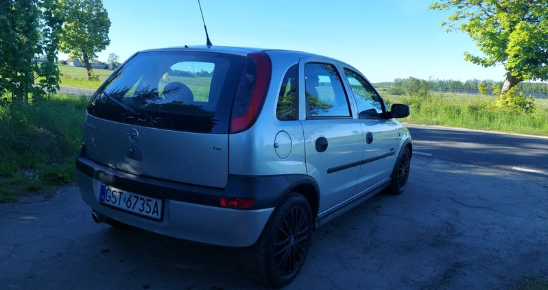 Opel Corsa cena 8999 przebieg: 143000, rok produkcji 2002 z Sokołów Małopolski małe 79